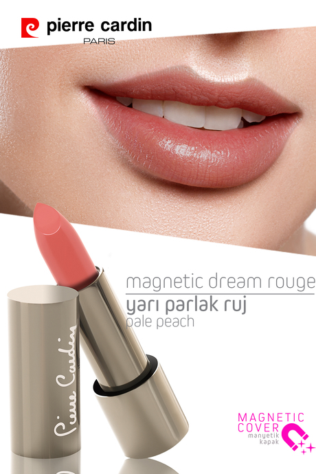 Pierre Cardin Magnetic Dream Lipstick  - Pale Peach - 262