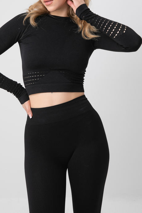 DoReMi Seamless Uzun Kollu Spor Tişört