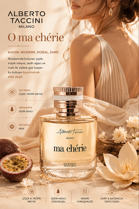 Alberto Taccini Ma Chérie Kadın Parfümü 100 ml