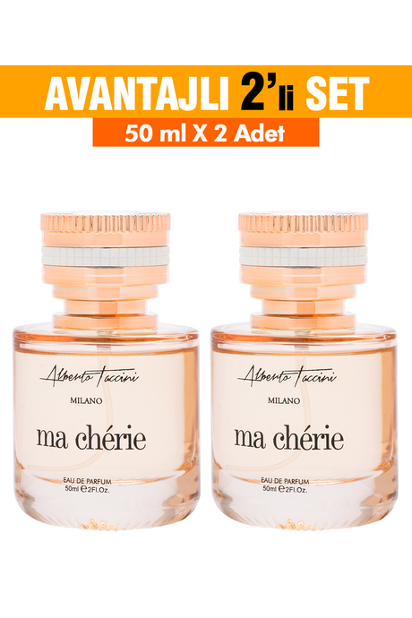 2'Li Set Alberto Taccini Ma Chérie Kadın Parfüm 50 ml