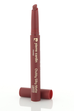 Pierre Cardin Chubby Silky Matte Lipstick –  Waterproof- Suya Dayanıklı Soft Mat Kalem-Ruj-Bourdaux-608