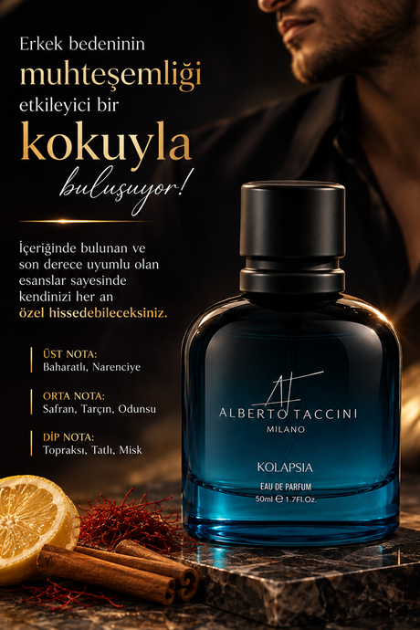 Alberto Taccini Kolapsia EDP Erkek Parfümü 50 ML