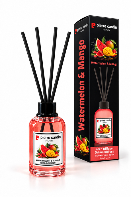 Pierre Cardin Reed Diffuser 55 ml  Watermelon & Mango - Karpuz - Mango Oda Koku