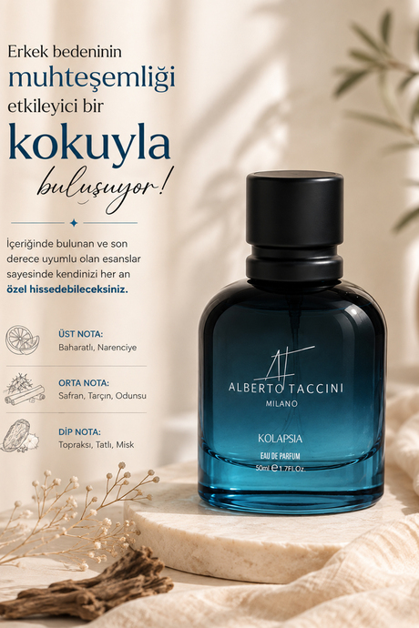 Alberto Taccini Kolapsia EDP Erkek Parfümü 50 ML