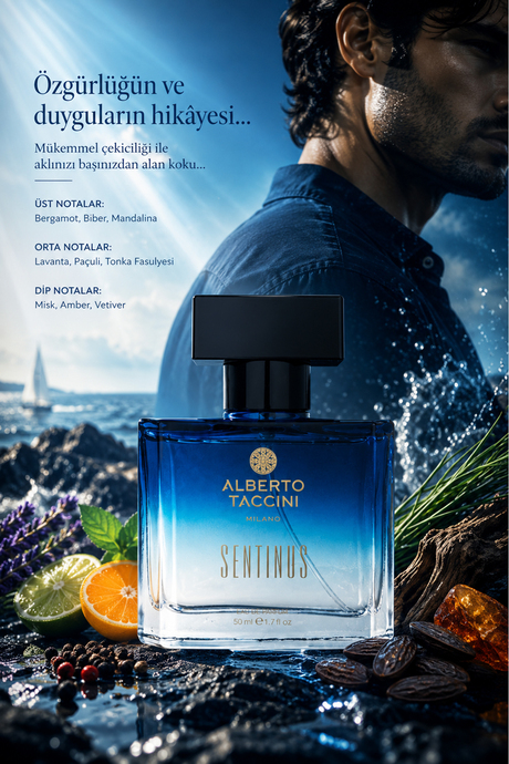 Alberto Taccini Sentinus Erkek Parfümü 50 ml