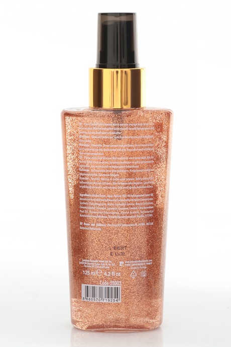 Pierre Cardin Body Mist With Golden Glitter-Altın Simli Vücut Spreyi-125 ml