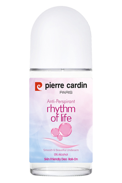 Pierre Cardin Roll-on Kadın Deodorant Ter Kokusu Önleyici Leke Bırakmayan 48 Saat Anti-perspirant Koruma – Rythm of Life Hayatın Ritmi 50 ml