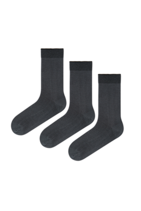 Miorre 3'lü Likralı Compact Erkek Çorabı