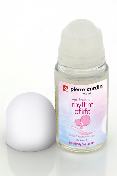 Pierre Cardin Roll-on Kadın Deodorant Ter Kokusu Önleyici Leke Bırakmayan 48 Saat Anti-perspirant Koruma – Rythm of Life Hayatın Ritmi 50 ml