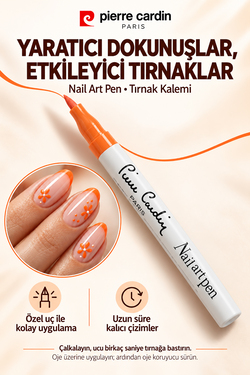 Pierre Cardin Nail Art Pen Tırnak Kalemi - Pumkin