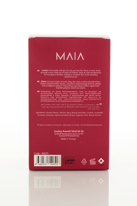 3'Lü Set Alberto Taccini  MAIA Kadın Parfümü -100 ml