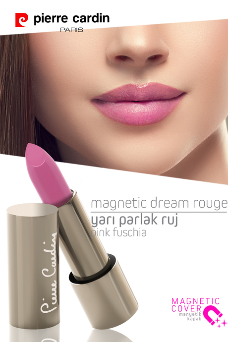 Pierre Cardin Magnetic Dream Lipstick  - Pink Fuschia - 249