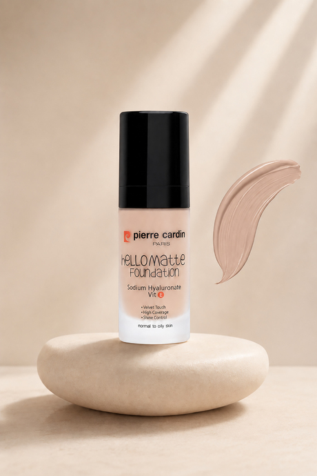 Pierre Cardin HelloMatte Foundation - Beige - 30 ML