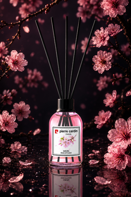 Pierre Cardin Reed Diffuser 110 ml - Sakura - Oda Kokusu