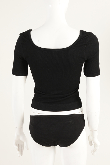 DoReMi Kare Yaka Kadın Spor Tişört