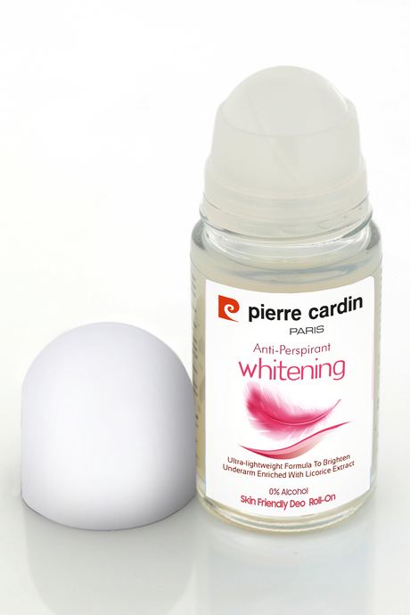 Pierre Cardin Roll-on Kadın Deodorant Ter Kokusu Önleyici Leke Bırakmayan 48 Saat Anti-perspirant Koruma – Whitening Beyazlatıcı 50 ml