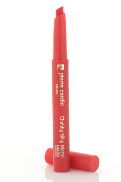 Pierre Cardin Chubby Silky Matte Lipstick –  Waterproof- Suya Dayanıklı Soft Mat Kalem-Ruj-Red Fire-609