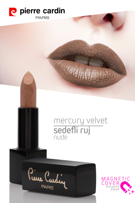 Pierre Cardin Mercury Velvet Lipstick - Nude - 161
