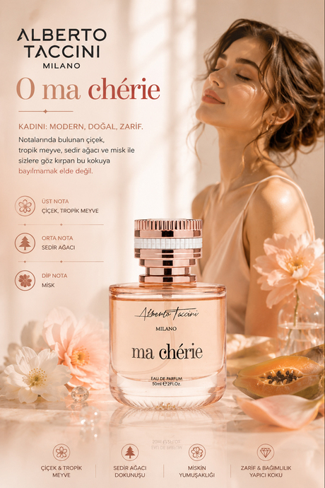 Alberto Taccini Ma Chérie EDP Kadın Parfümü 50 ML