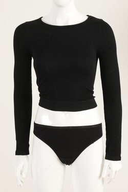 DoReMi Sırtı Fileli Uzun Kollu Tişört