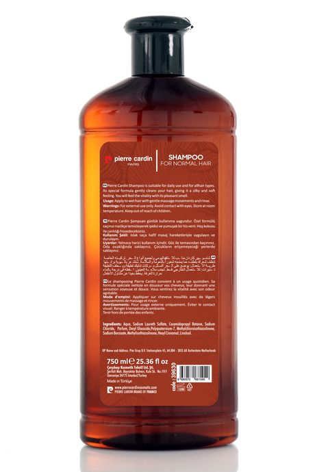 Pierre Cardin Ultimate Hair Care Shampoo For Normal Hair - 750 ml
