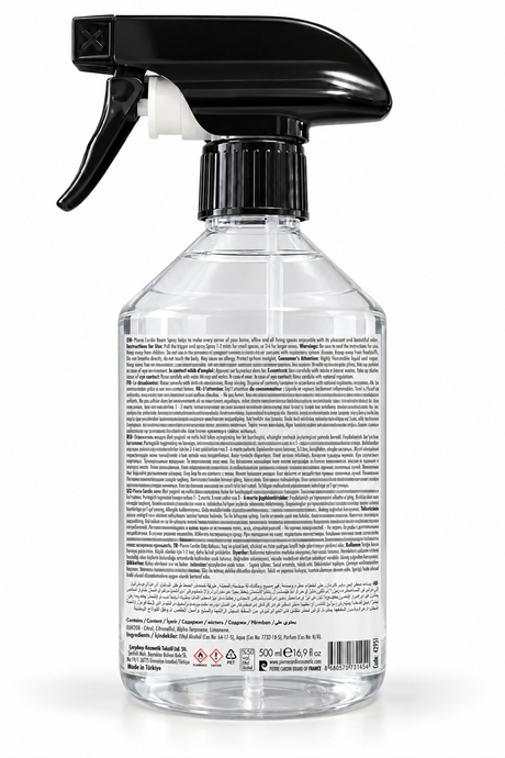 Pierre Cardin Room & Laundry Scent Spray Marseille 500 ml - Beyaz Sabun Ferahlığı Oda ve Çamaşır Kokusu Spreyi