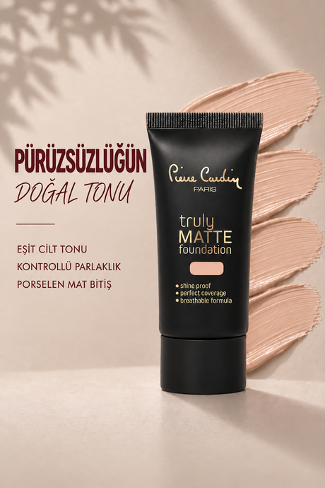 Pierre Cardin Truly Matte Foundation Fresh Beige