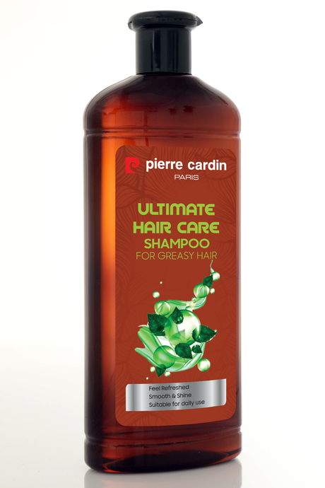 Pierre Cardin Ultimate Hair Care Shampoo For Greasy Hair - 750 ml
