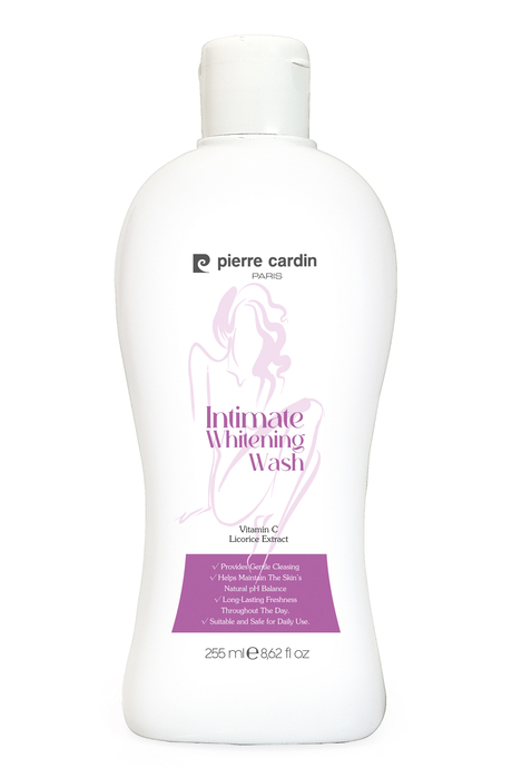 Pierre Cardin Intimate Whitening Wash with Licorice Extract-Meyan Kökü Özlü Beyazlatıcı Genital Bölge Temizleme Sıvısı-255 ml
