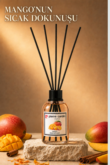 Pierre Cardin Reed Diffuser 110 ml - Mango- Oda Kokusu