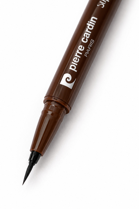 Pierre Cardin Supreme Tattoo Duo Waterproof Eyeliner Pen – Brown-01 - Suya Dayanıklı Çift Uçlu Eyeliner