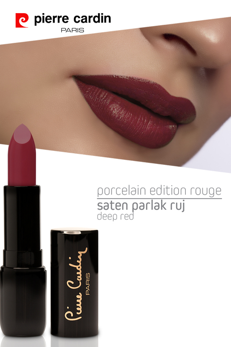 Pierre Cardin Porcelain Edition Lipstick  - Deep Red - 238