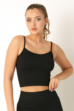 Gigotto Seamless Dikişsiz Crop Pedli Büstiyer