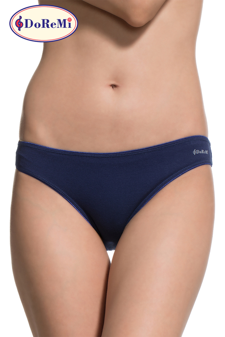 DoReMi 2'Li Günlük Penye Rahat Kalıp Kadın Slip Külot