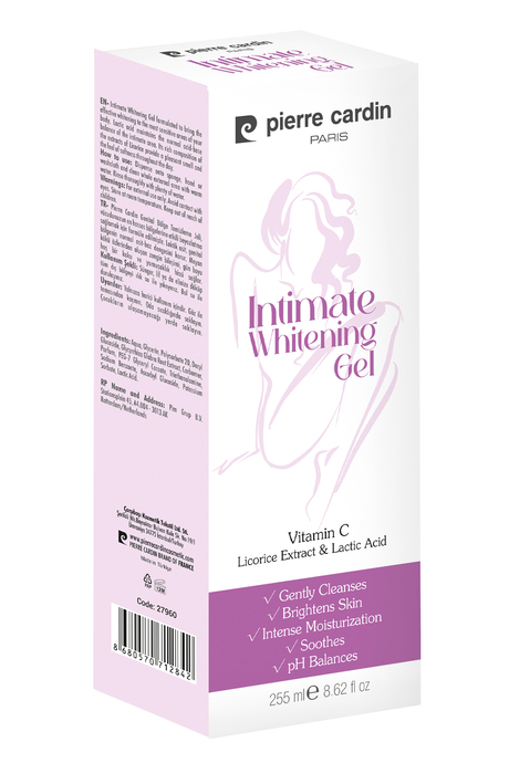 Pierre Cardin Intimate Whitening Gel with Licorice Extract-Meyan Kökü Özlü Beyazlatıcı Genital Bölge Temizleme Jeli-255 ml