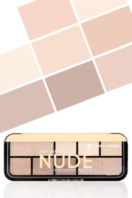 Pierre Cardin Forever Flawless Nude Eyeshadow Palette - Far Paleti (8'li)  