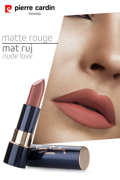 Pierre Cardin Matte Rouge Mat Ruj - Nude Love