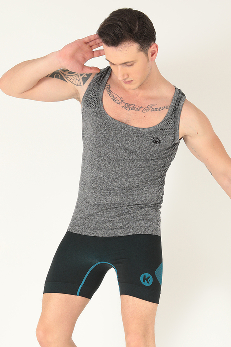 Sporcu Gym Seamless Dikişsiz T-shirt