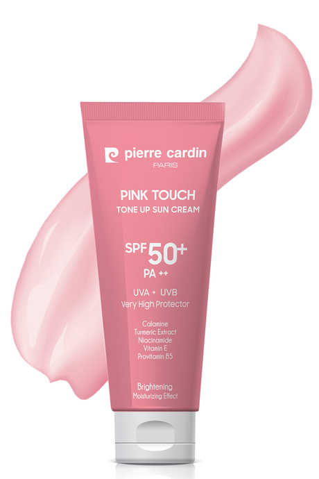 Pierre Cardin Ton Eşitleyici Aydınlatıcı Yüz Güneş Kremi Pink Touch Tone-Up SPF50+/PA++ – 50 ml