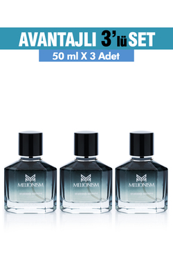 3'Lü Set Alberto Taccini  Melionism Erkek Parfümü 50 ml