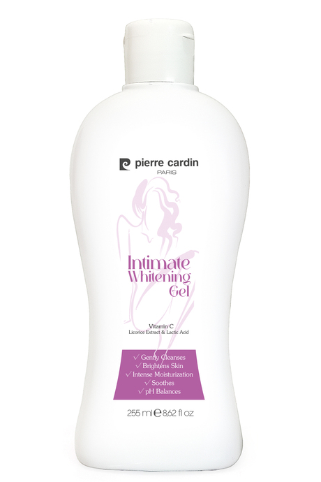 Pierre Cardin Intimate Whitening Gel with Licorice Extract-Meyan Kökü Özlü Beyazlatıcı Genital Bölge Temizleme Jeli-255 ml