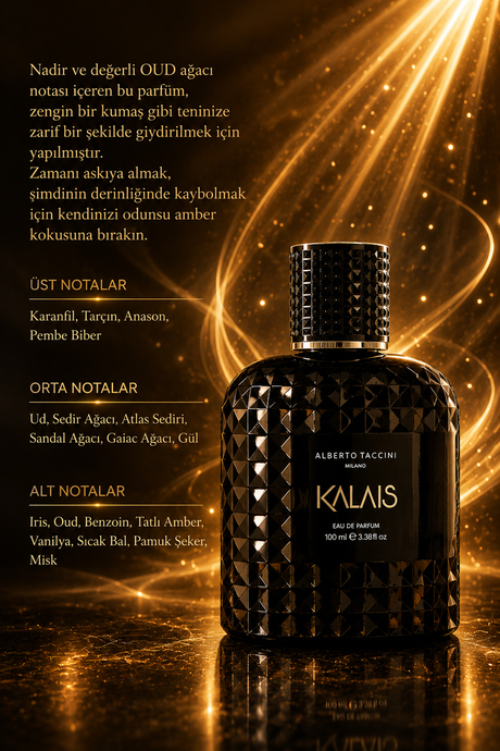 Alberto Taccini KALAIS Erkek Parfümü - 100 ml