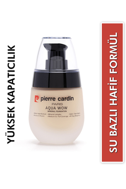 Pierre Cardin Aqua Wow Mineralli Su Bazlı Fondöten-Porcelain-976