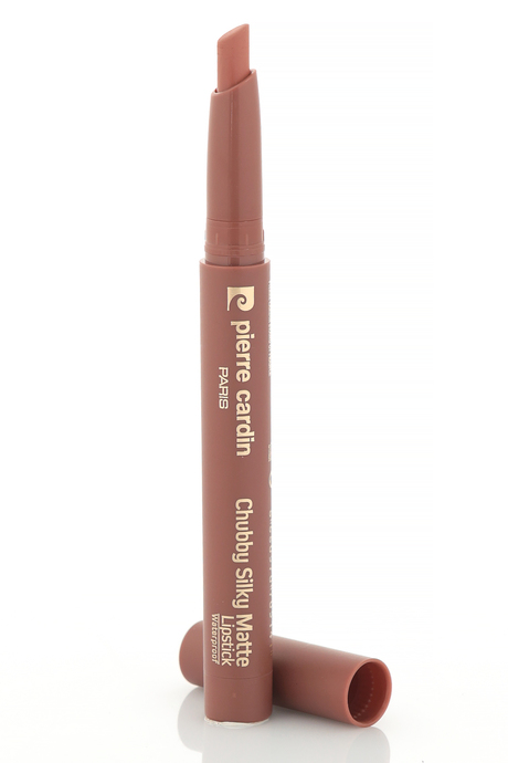 Pierre Cardin Chubby Silky Matte Lipstick –  Waterproof- Suya Dayanıklı Soft Mat Kalem-Ruj-Chocolate-612