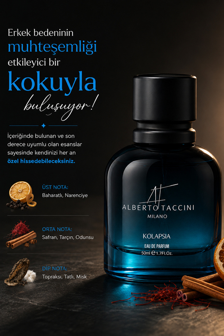 Alberto Taccini Kolapsia EDP Erkek Parfümü 50 ML