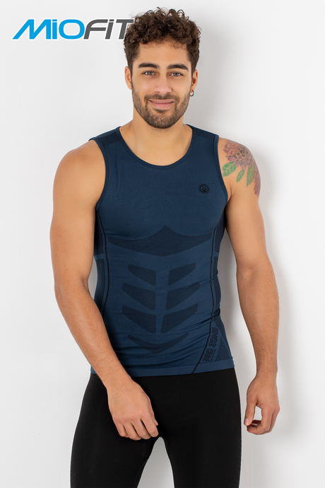 MioFit Erkek Breathable Mesh Dikişsiz Spor Atlet