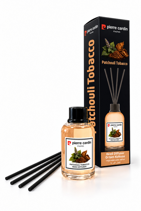 Pierre Cardin Reed Diffuser 55 ml - Patchouli Tobacco - Oda Kokusu