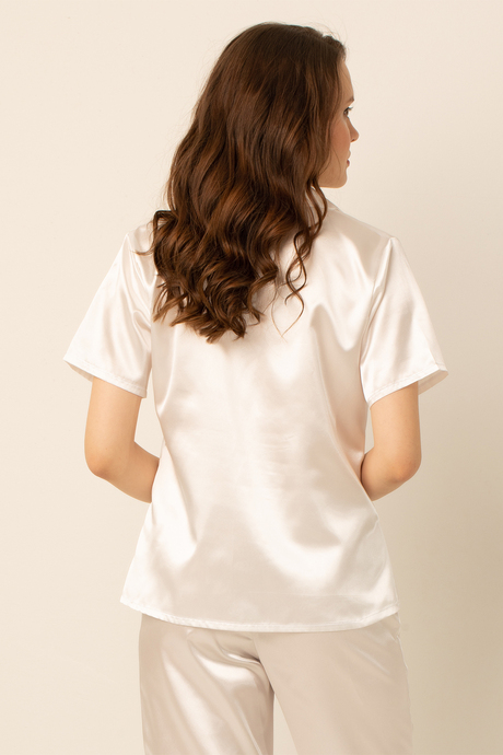 Miorre Bayan Saten Pijama Üst