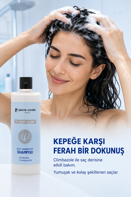 Pierre Cardin  Anti-Dandruff Shampoo - Kepek Önleyici Şampuan 400 ml