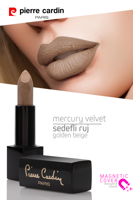 Pierre Cardin Mercury Velvet Lip-Golden Beige -159